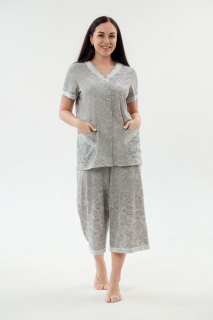 Купить Пижама женская с бриджами 000005447 в розницу