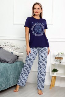 Купить Пижама женская с брюками 000005900 в розницу