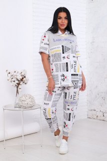 Купить Костюм женский с брюками 000007779 в розницу