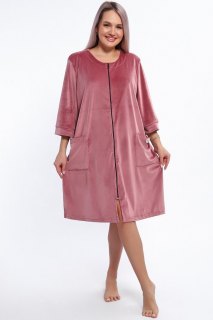 Купить Халат велюровый на молнии 000008293 в розницу