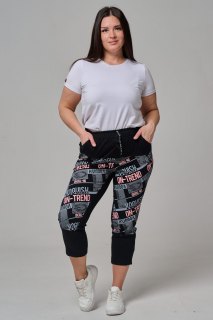 Купить Брюки женские укороченные 000008297 в розницу