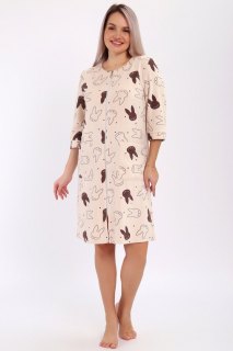 Купить Халат махровый на молнии 000008317 в розницу