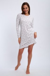 Купить Ночная сорочка из кулирки 000008329 в розницу