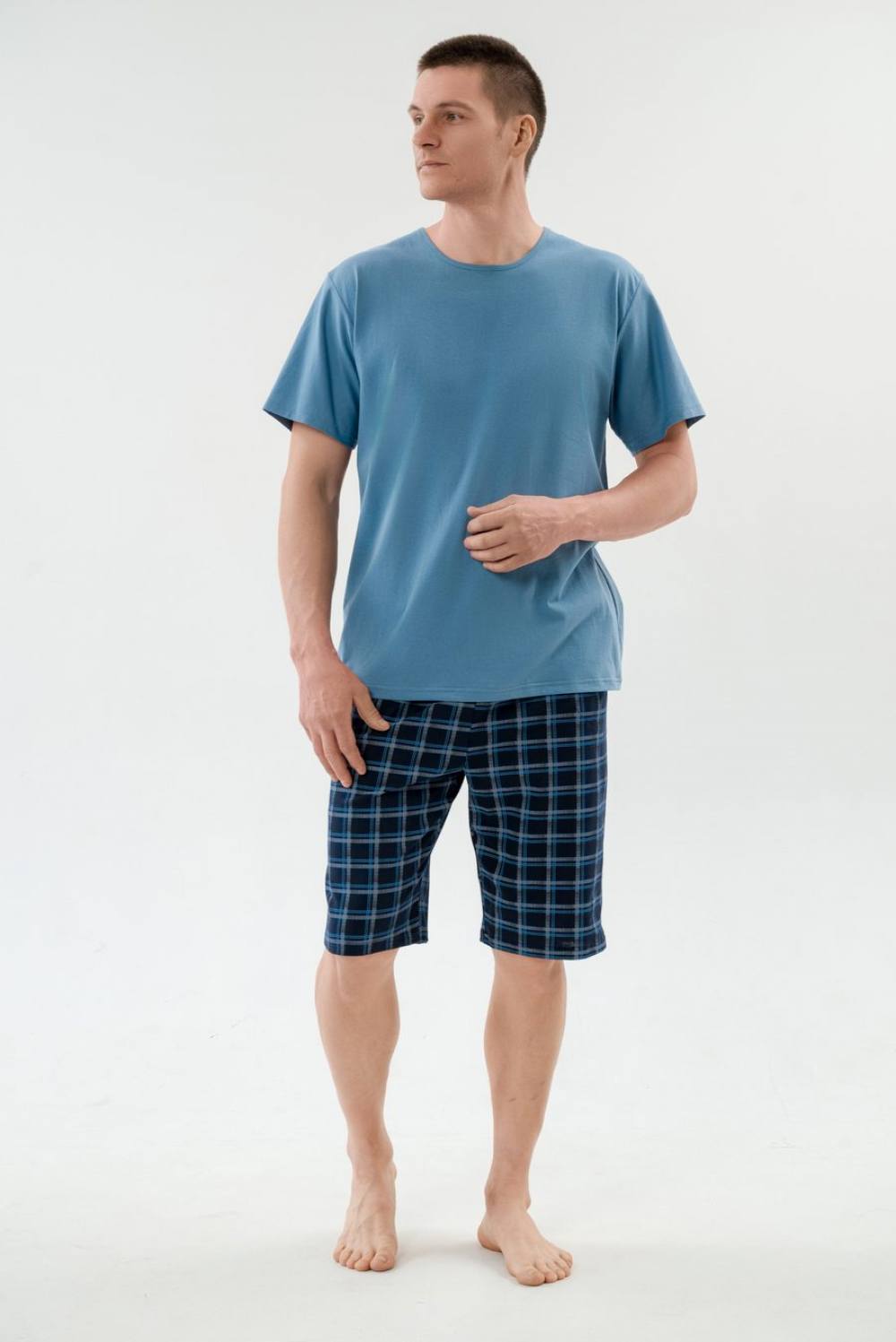 Пижама мужская с шортами. Артикул 000005432