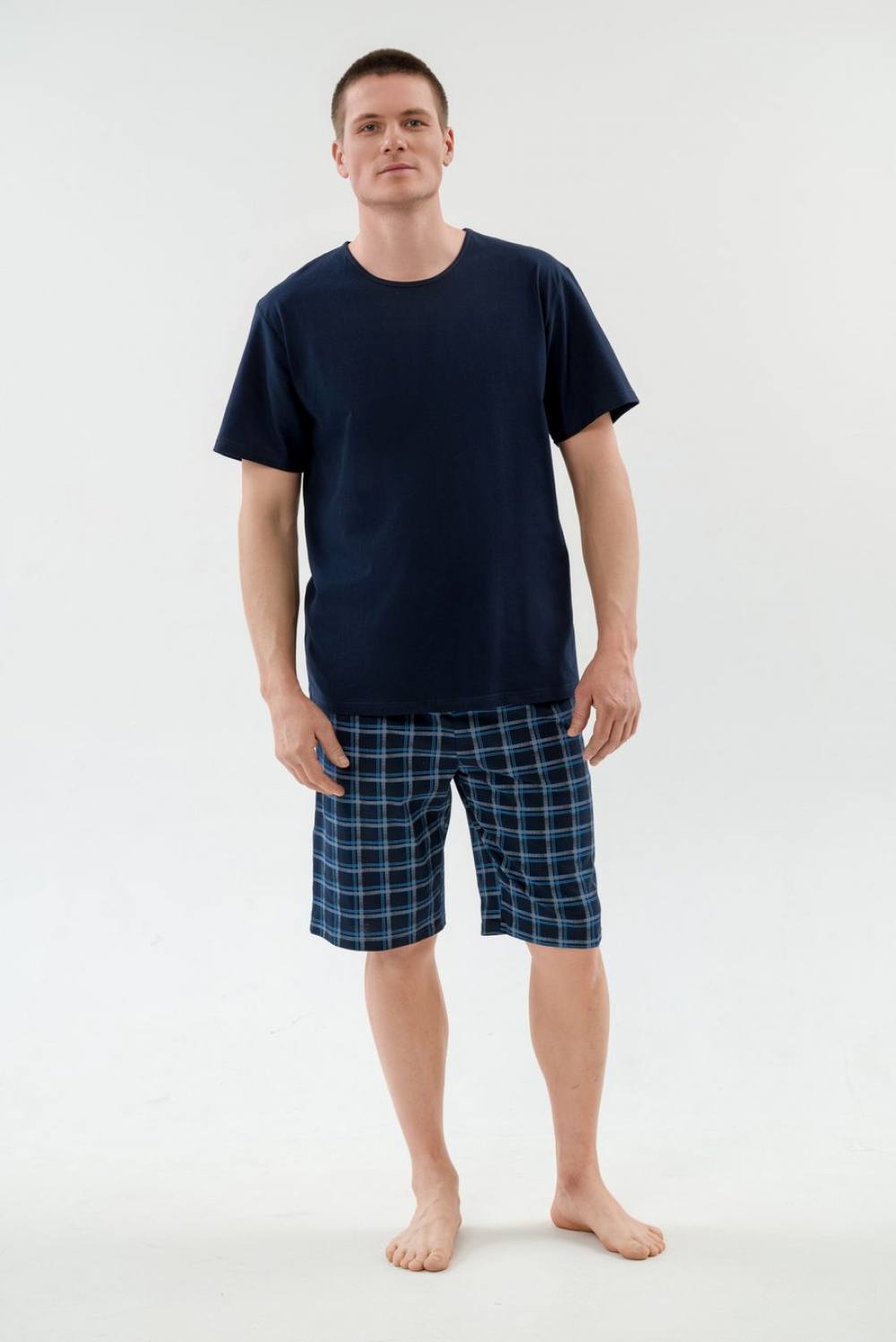Пижама мужская с шортами. Артикул 000005434