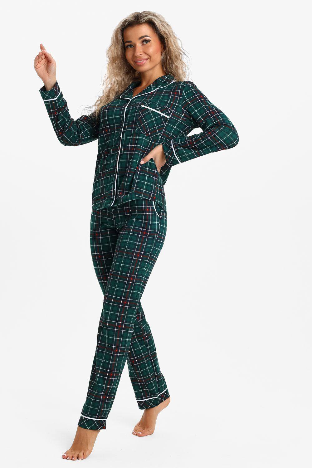 Пижама женская с брюками. Артикул 000006957