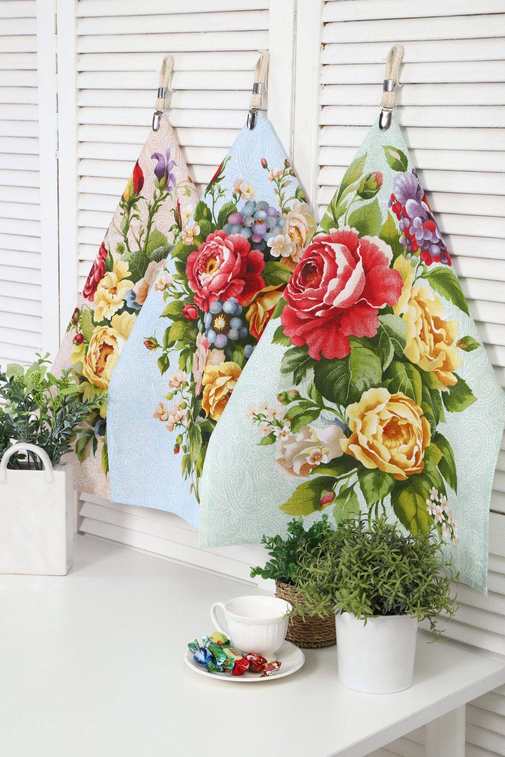 Набор кухонных полотенец 