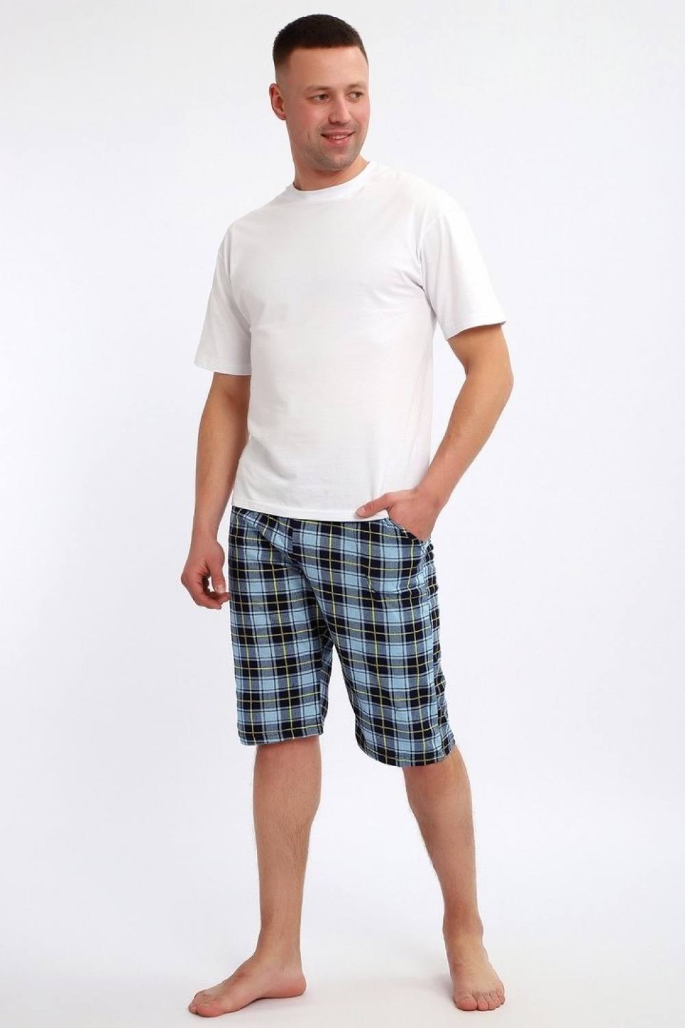 Шорты мужские в клетку. Артикул 000008413