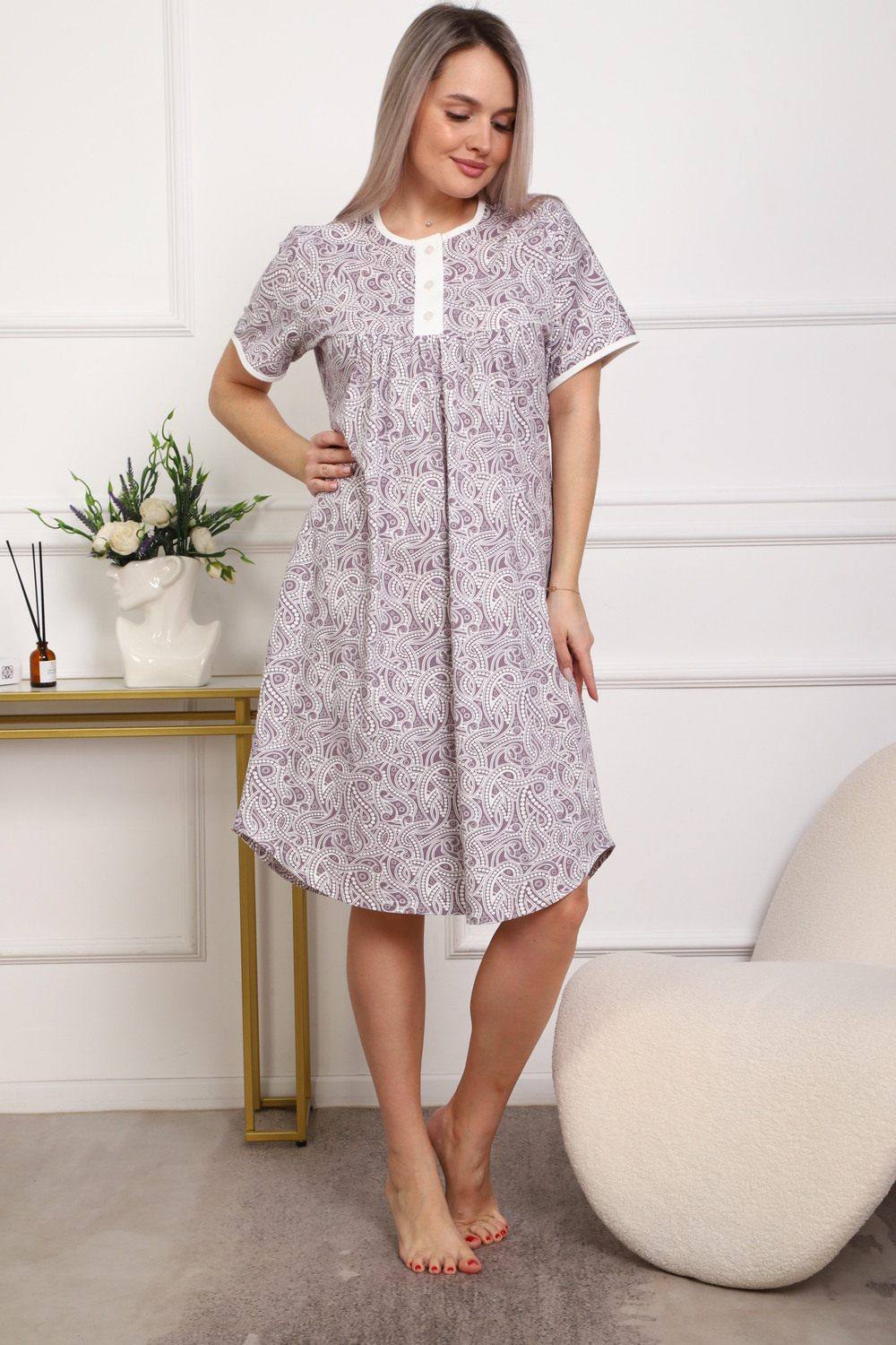 Сорочка ночная трикотажная. Артикул 000008437