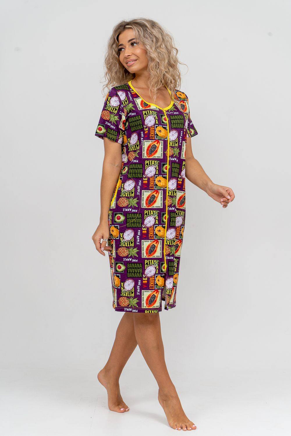 Халат на молнии. Артикул 000008450