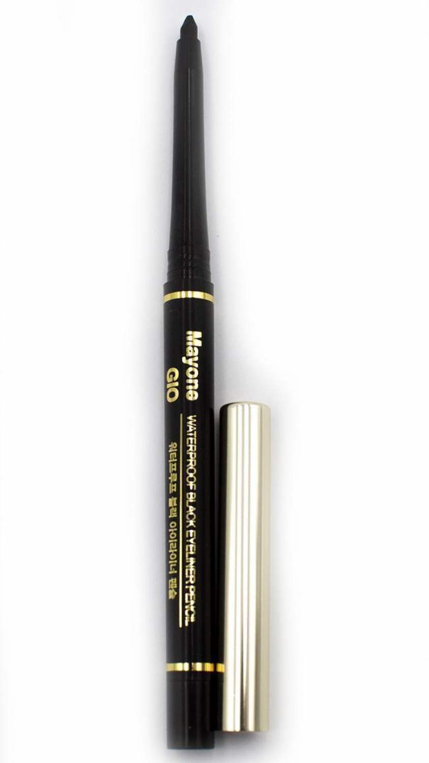 Подводка для глаз водостойкая Mayone Gio Waterproof Black Eyeliner Pencil. Артикул 021100040