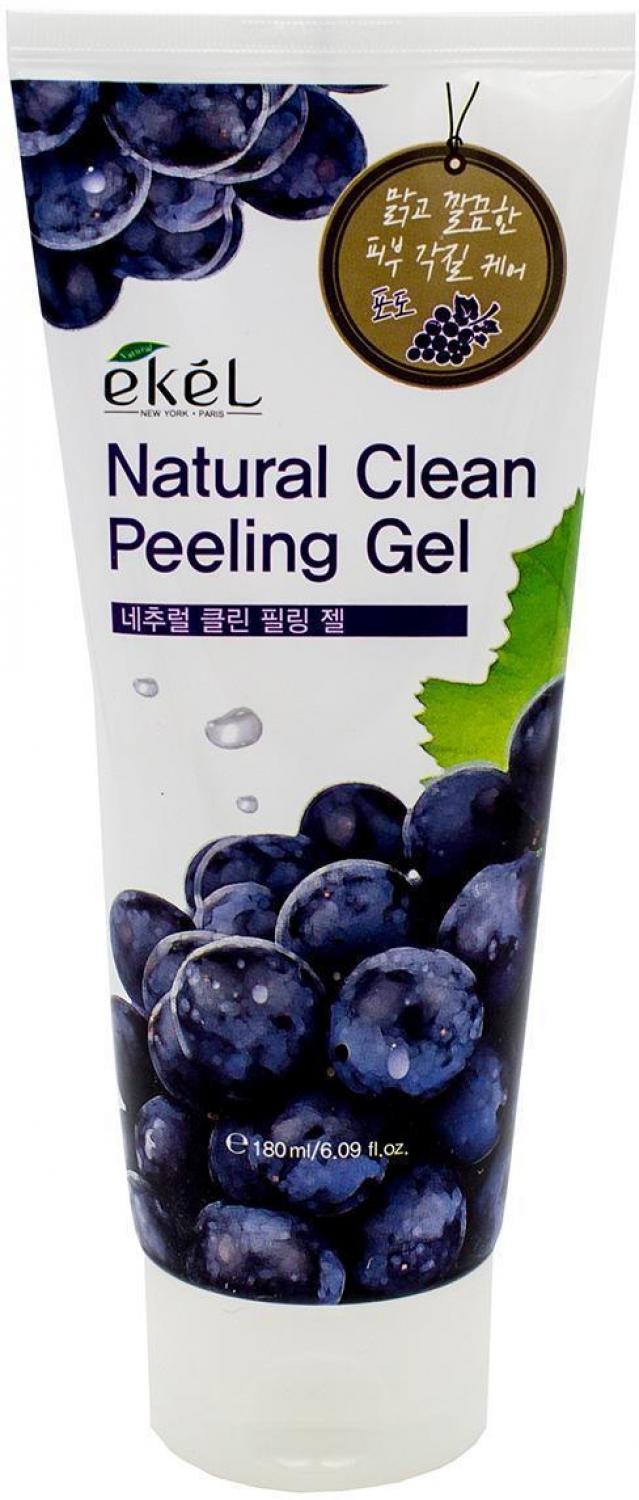 Пилинг с экстрактом винограда EKEL Natural Clean Peeling Gel(Grape). Артикул 082300047