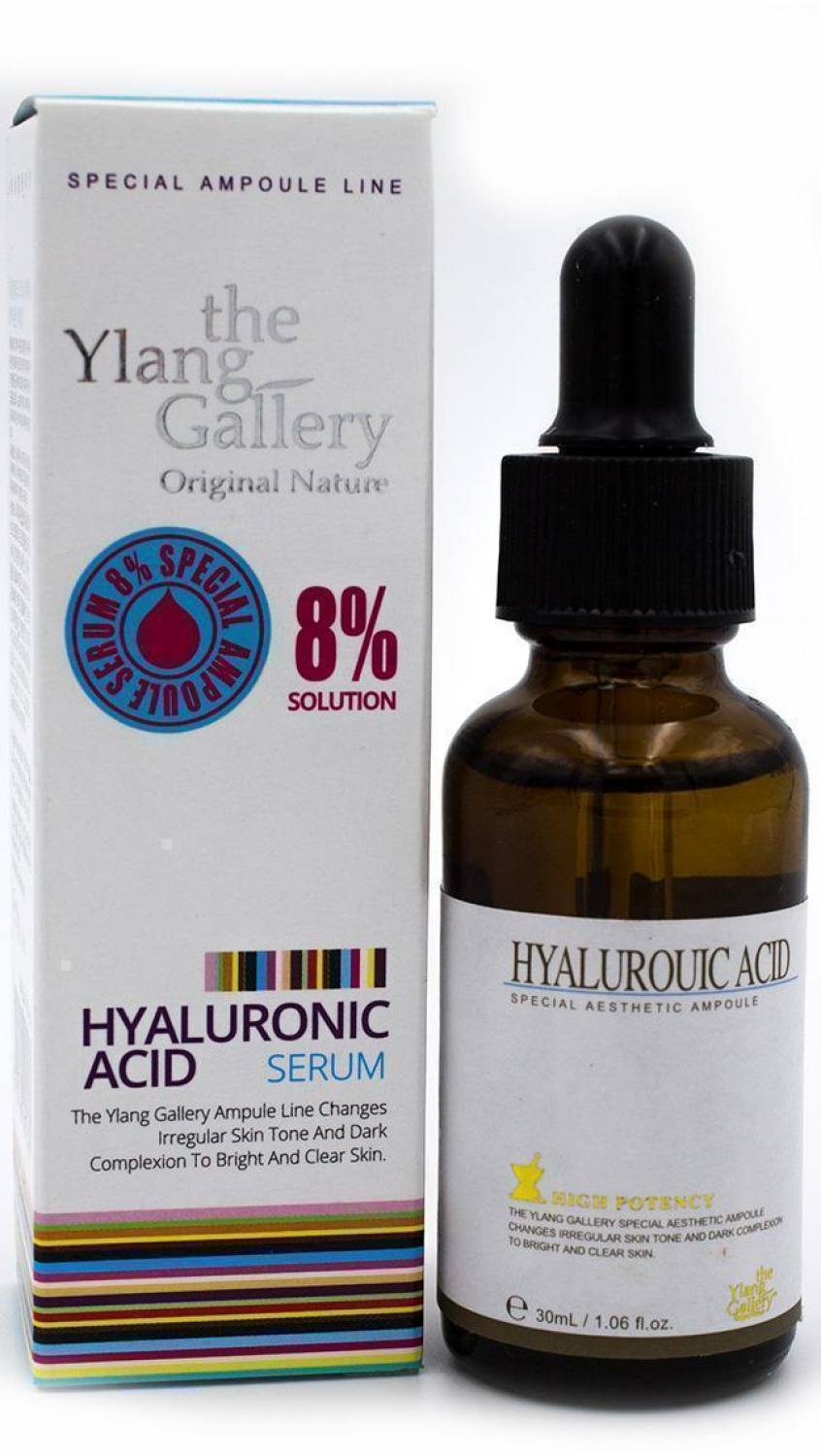 Сыворотка с гиалуроновой кислотой The Ylang Gallery Hyaluronic Acid Ampoule. Артикул 082300072